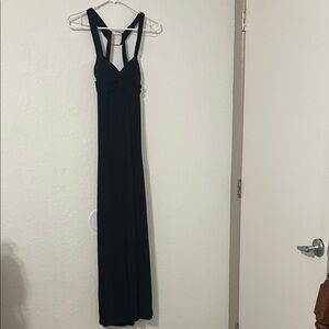 Jodi Kristopher Elegant Black Maxi Dress